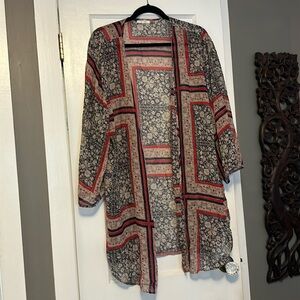 Maurices large, extra large, sheer kimono cover-up